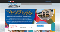 Desktop Screenshot of portgalvestonparking.com